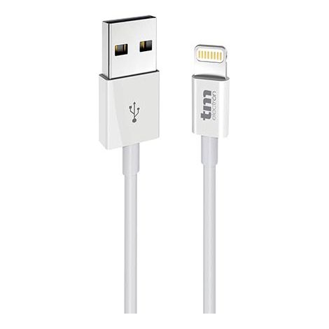 CONEXION LIGHTNING USB A 2.4A PVC 1M