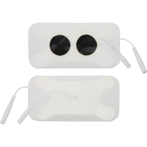 2 électrodes TENS en tissu non tissé pour appareil de massage TENS et de physiothérapie (1/5)
