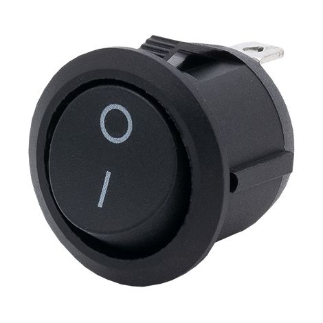 Interrupteur bipolaire rond - 10,0 pièces - VT-206-0200
