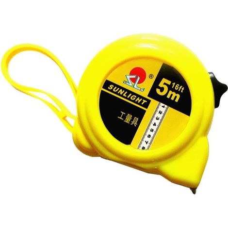 Ruban acier rétractable métrique, pour bricolage et chantier (1/5)