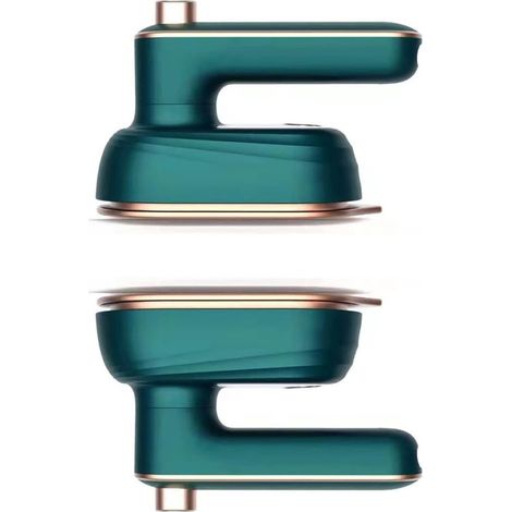 Ferro da stiro da viaggio di lusso - Mini ferro da stiro - Pieghevole - 12,8 x 6,2 cm - Funzione vapore - Ferro da stiro da viaggio - Ferro da stiro per le vacanze - Piccolo ferro da stiro da viaggio 