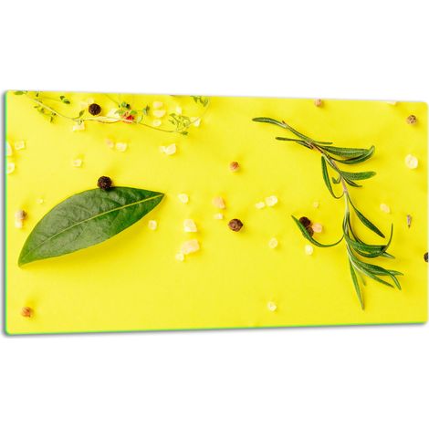 Tagliere della lastra di vetro 52x30 fiore (1/5)