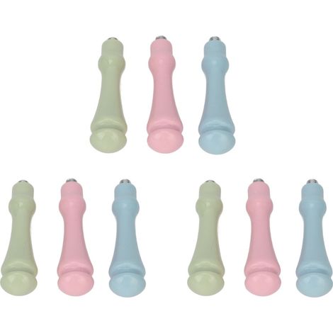Beyamis Poignée scellage amovible – 9 pièces, connexion vis, ergonomique, finition brillante (1/5)