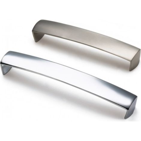 Tirador Smooth 7651 - Niquel cepillado. 232x30x28mm. Entrepuntos 224mm. (1/2)