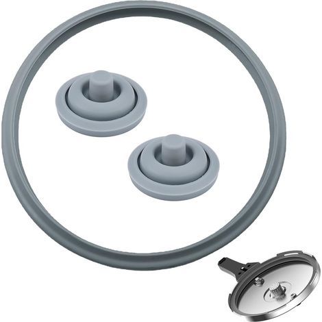 Joint d'étanchéité de Rechange pour Autocuiseur WMF,Silicone,Joint Autocuiseur Bague d'étanchéité de 22 cm,et Joint pour Indicateur de Cuisson Perfect,pour Perfect/Perfect Plus 3L, 4,5L, 6,5L, 8,5L (1/5)