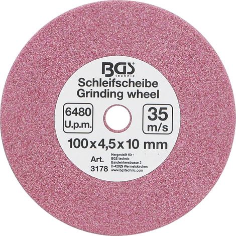 Disco abrasivo  para 3180  Ø 100 x 4,5 x 10 mm (1/2)
