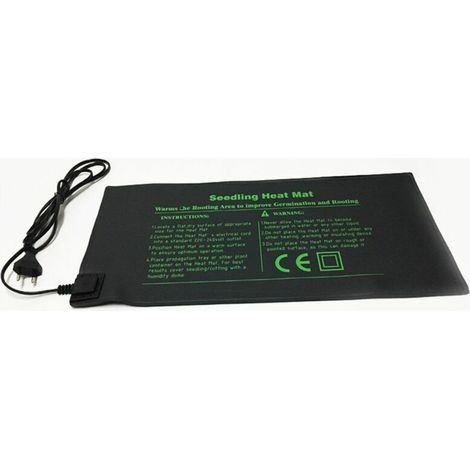 Tapis Chauffant pour Plantes Imperméable Serre de Germination Accélère la Germination des Graines, Coussin de Chauffrage pour Reptile et Amphibien -Fontainebleau