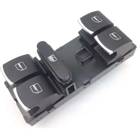 Main control for front left window regulator, main control for electric door (Tiguan, Touran, Sagitar, Magotan with chrome trim) (1/5)