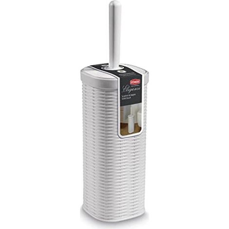 Porte-brosse WC Elegance Blanc H.40 Stefanpl