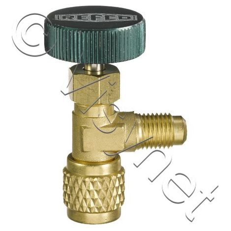 4681636 Vanne de raccord pour réfrigérateur – Compatible R134A, R404A, R407 – Solution fiable pour fluides frigorigènes (1/2)