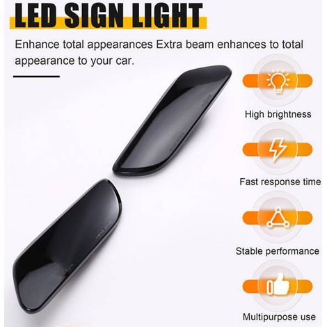 Pair of indicator lights compatible with BMW Mini Cooper F55 F56 LCI2 (from 2014 onwards) (1/5)