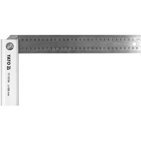 YATO, Modell YT-70794, Vierkant, ideal für Zimmerei, Metallbearbeitung und Bauwesen, professionelles Werkzeug ofhöchste Präzision und Haltbarkeit.