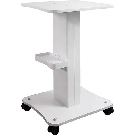 Chariot de Salon de Beauté en Alliage D'aluminium avec roulettes et Lateau de Rangement Portable Chariot d'Esthétiqu pour Spa Maquillage (1/5)