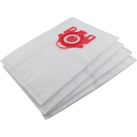 Lot de 4 sacs d'aspirateur de rechange compatibles avec sacs à poussière en mousse - Filtre de protection du moteur - Accessoires pour aspirateur (1/4)