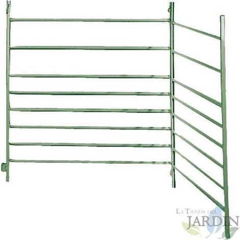 Zaun Zaun Aluminium lackiert 1 x 1 Meter