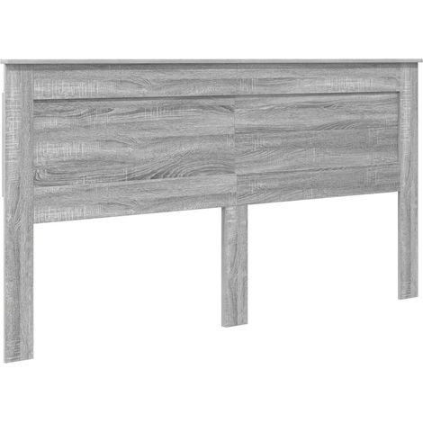 Maison Exclusive - Cabecero con cabecera Gris Sonoma 200 cm Mader (1/5)