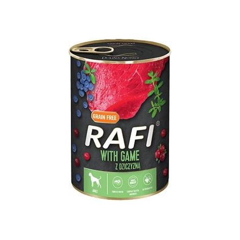 RAFI con caza - alimento para perros 400 g (1/2)