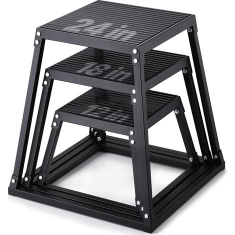 Box Pliometrico 3 Pezzi 305/458/609 mm Piattaforma Pliometrica (1/5)