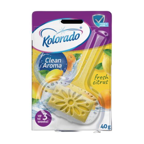 Cubo per WC Colorado Clean Aroma Fresh Citrus 40g