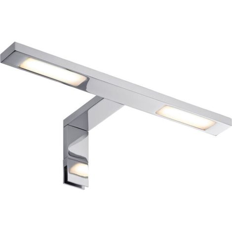 Galeria Éclairage miroir LED chromé 300mm (1/4)