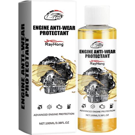 Protection moteur Rayhong anti-usure, réduction du bruit et des vibrations, protection contre la rouille, entretien moteur automobile, 100 ml (1/5)