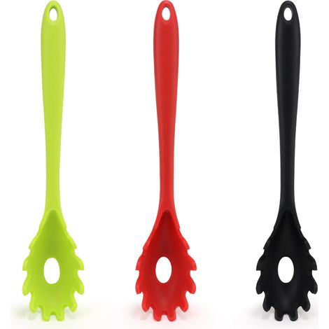 Hitzebeständiger Silikon-Pastalöffel – All-in-One-Küchenhelfer für Instantnudeln, lebensmittelecht-x (1/2)