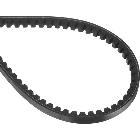 Courroie Trapézoïdale EPDM Largeur 17mm Hauteur 11mm Courroie d'Entraînement Industrielle Crantée Bord Brut Circonférence Extérieure 1695mm pour Système de Transmission (1/5)