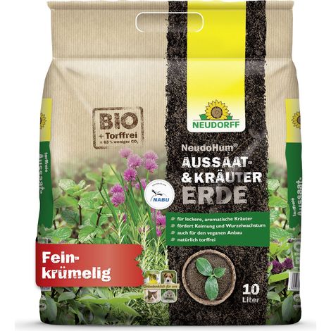 Neudorff NeudoHum Aussaat- & Kräutererde 10 Liter (1/5)