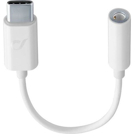 Cellularline USB 2.0 Adattatore [1x Contatti dorati presa 3,5 mm - 1x Spina C USB 2.0] MUSICENABLERTYPECW altamente fle (1/2)