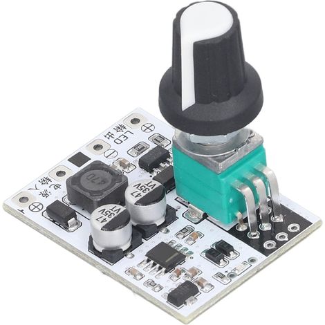 LED-Konstantstromtreibermodul, Leiterplattenmaterial, einstellbarer Stromregler mit Tastenbedienung, DC 5–24 V, 600 mA für LED-Enthusiasten (1/5)