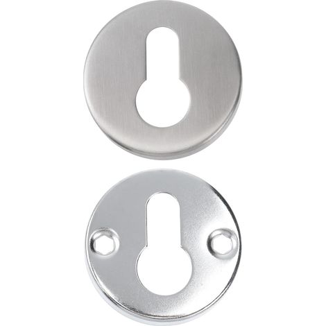 Cache décoratif (lot de 2) - Styles variés Robuste et durable Pour serrures portes en acier (1/5)