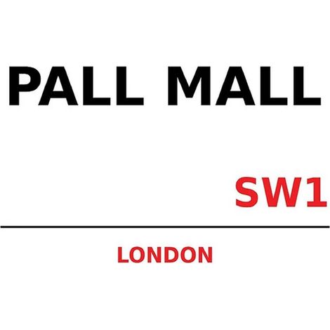 Panneau en bois 30x40 cm Londres Pall Mall SW1 (1/3)