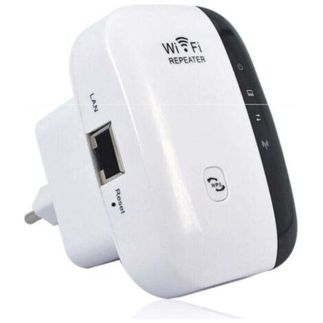 Leistungsstarker 300-Mbit/s-WLAN-Repeater, leistungsstarker 2,4-GHz-WLAN-Verstärker, WLAN-Reichweitenverstärker, drahtloser WLAN-Repeater-Extender mit Ethernet-Anschluss, WLAN-Extender/WLAN-Booster