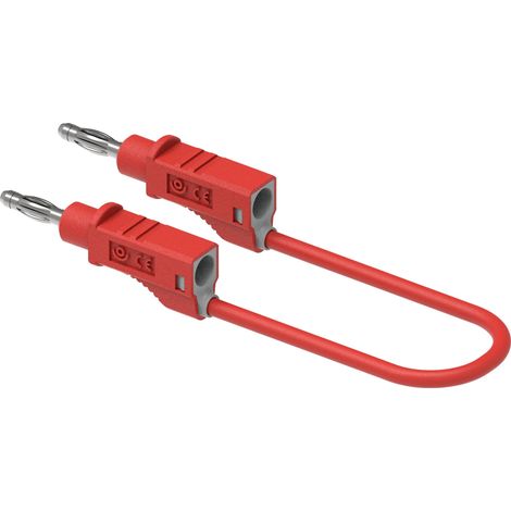 Electro PJP 2111-CD1-25R Cordon de mesure 25 cm rouge 1 pc(s) (1/3)