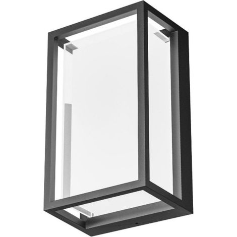 Applique esterno gea led ges2101 led ip65 moderno alluminio