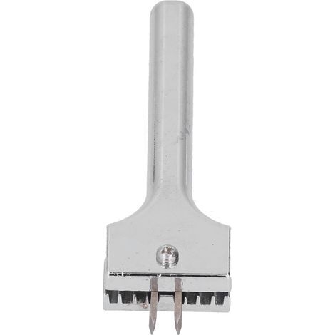 Poinçon à Fourche pour Cuir - Procédé de Galvanoplastie Haute Dureté et Résistance à l'Abrasion