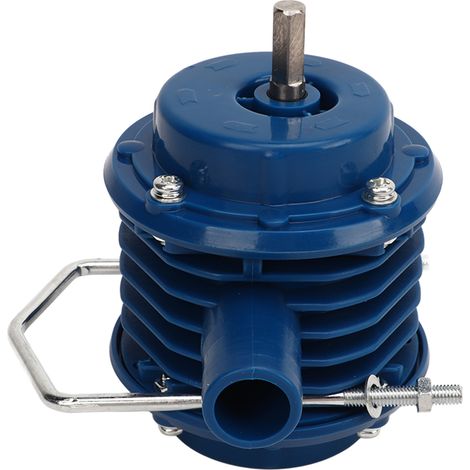 Pompe à perceuse manuelle miniature auto-amorçante pour transfert d'eau, ABS acier inox, sans fil, pour jardin, arrosage, piscine (1/5)