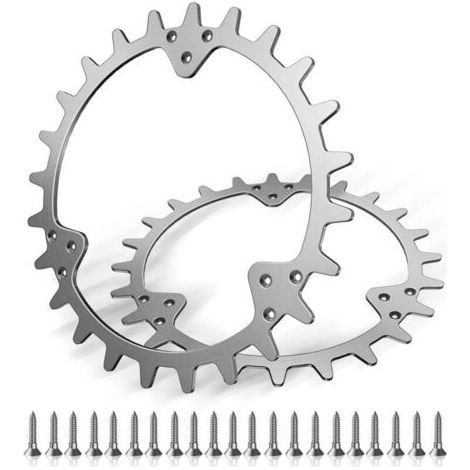 FENOPLASTICAALUMINIUM Spikes amélioration de la traction convient pour Husqvarna Automower 420/320 / 430X /435X /440/450X avec ébavurage et gazon pointutaille de roue 255 mm pour accessoires roues hor (1/5)