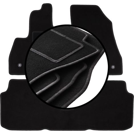 Komplettset Veloursmatten für: Fiat 500L Minivan (2012-)