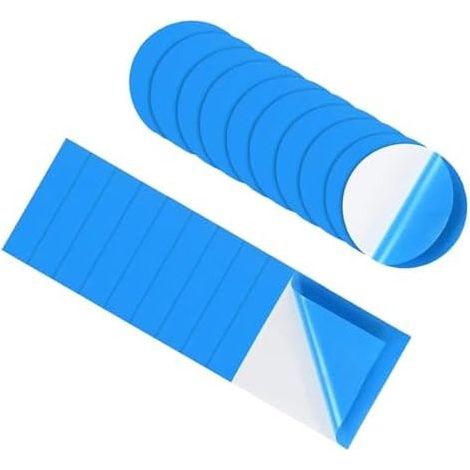 20 Pièces Rustine Piscine, Kit Reparation de Réparation Patch, PVC Liner Piscine Imperméable, pour Spa Gonflable, Matelas Gonflable - (1/5)