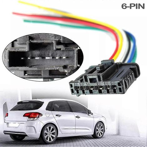 Interrupteur de feu arrière 6 broches pour PEUGEOT 206 207 208 301 307 308 508 2008 (1/5)
