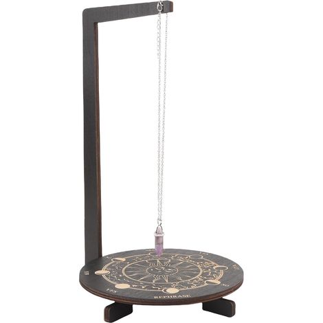Support pour pendule en cristal, présentoir à bijoux en cristal, étagère de présentation exquise pour pendule, idéale pour la méditation dans le salon. (1/5)