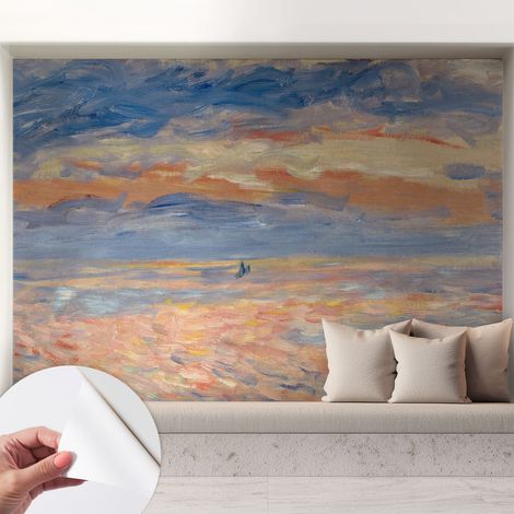 Papier peint autocollant avec imprimé pour décoration intérieure pour rénovation a motif Paysage marin 208x146 cm (1/5)