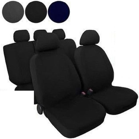 TRADE SHOP - Coprisedili Copri Sedili Universali Per Tutte Le Auto 6 Zip Fodere Universali -