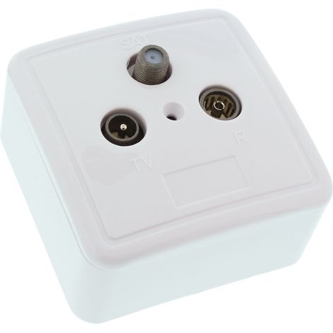 presa antenna inline antenna socket ap/up set schermata da superficie e da incasso