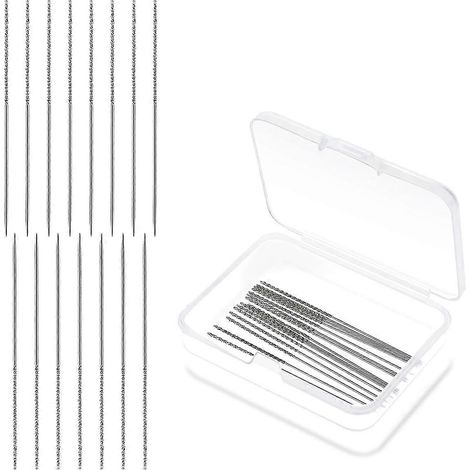 15 aiguilles à réparer les accrocs, pour tricots et tissus, outil de couture de 6 x 0,8 cm (2,36 x 0,03 pouces), pour travaux manuels. (1/4)