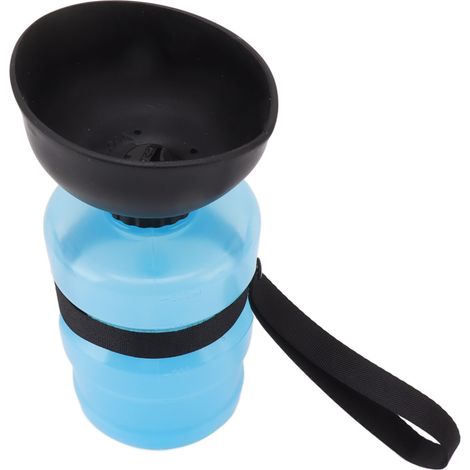 Gourde pour chien souple, facile à nettoyer, légère et portable, idéale pour les voyages, le camping et la randonnée. (1/5)
