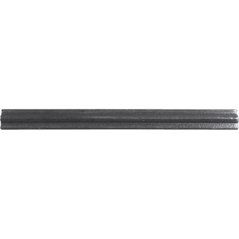 Profilé laminé pour bague volute - Longueur 2000mm en plat de 14x4mm - Fer forgé - À souder - DECO FER FORGE