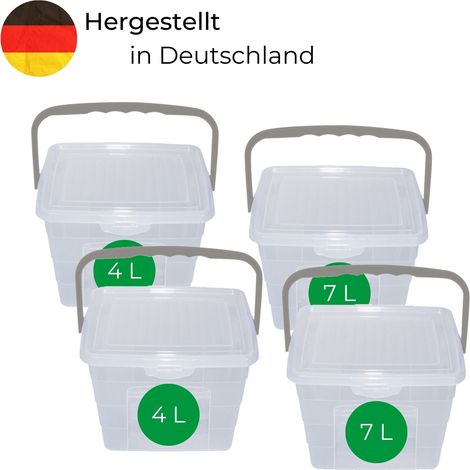 2x Novaliv Aufbewahrungsbox Box + Deckel (1/5)