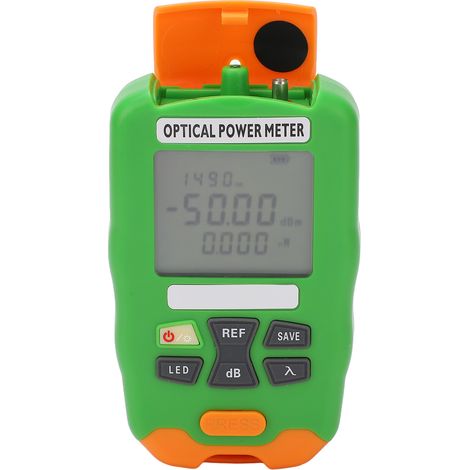 Compteur de Puissance Optique avec Câble USB, Testeur de Fibre Optique Mini Rechargeable à Batterie Intégrée (1/5)